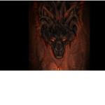 Dark fire wolves