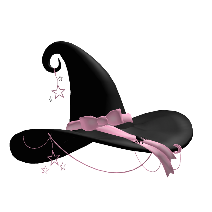 Cute Halloween Witch Hat Pink 