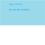 Team F.R.O.S.T