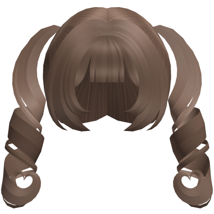 milktea kawaii moe fluffy heart curls Roblox item