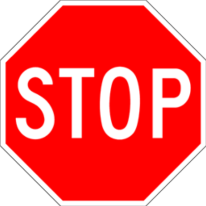 STOP sign Roblox decal