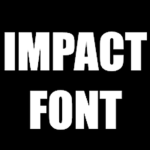 Impact Font