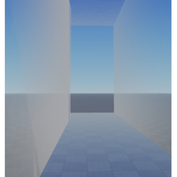 Maze but it's made of GLASS