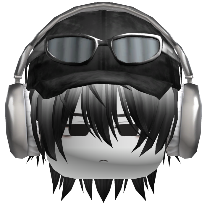 y2k cute boy w cap + headphones 