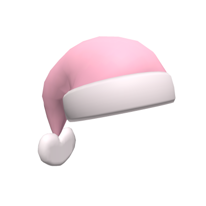 Light Pink Santa Heart Hat
