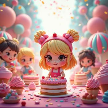 Cake Off Obby! (FANMADE Short)