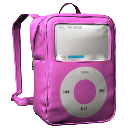 [3.0] Pink KillTheNoise Backpack Roblox item