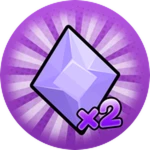 Double Amethyst Roblox game pass icon