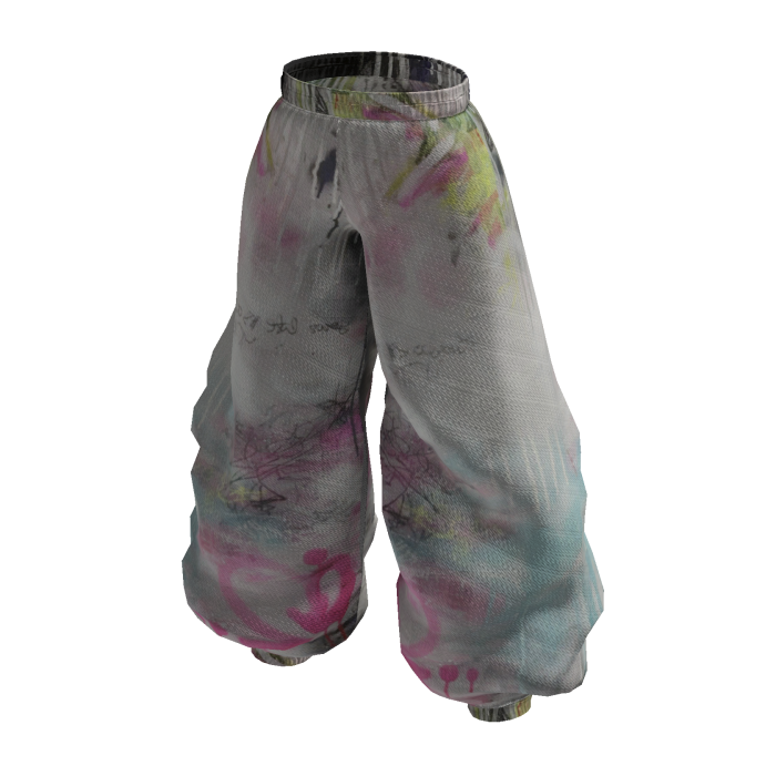 🎨 Spray Painted Pants 