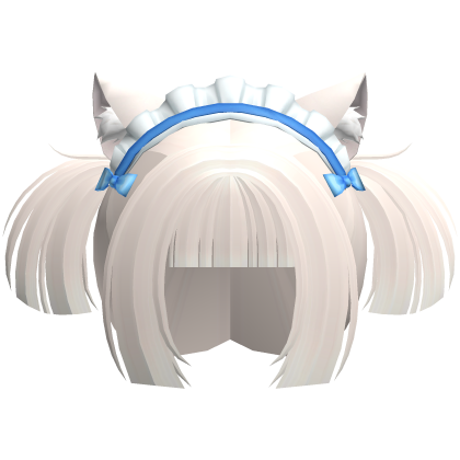 vanilla neko cutecore mini pigtails w ears