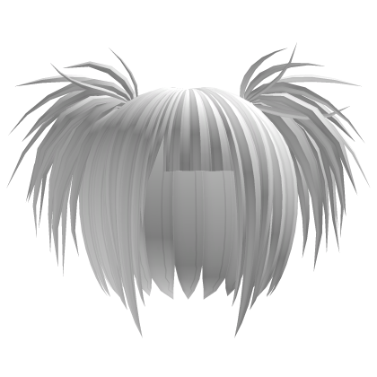 Spiky Twintails White Roblox item