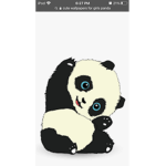 Stuffed panda