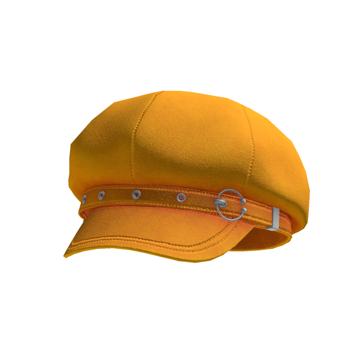 Goth Style Orange Hat