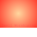 Devil Worshiping