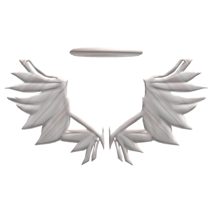 white crown angel wings Roblox item