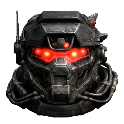 Heavy Sentinel Glowing Red Eyes Helmet (Emissive)