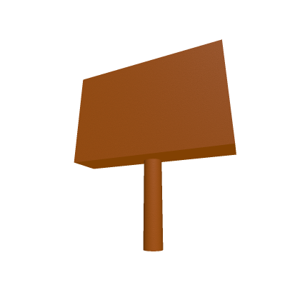 broken sign