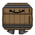 Obby Barrel Fridge