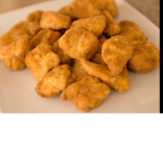 Chicken nuggets dinosaur