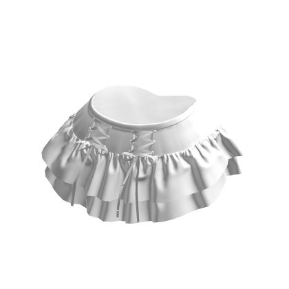 White Ruffle Skirt