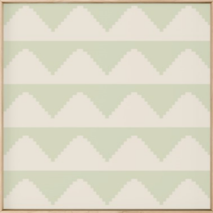 cute pastel green triangles Roblox decal