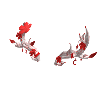 Crimson Frost Antlers Roblox item