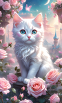 Floral Kitty