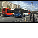 Buses from the North east of England