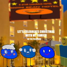 You and friend celebrate Filipino Christmas!