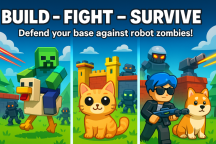 Build a base to survive the zombie tycoon