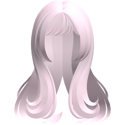 🐾 princess heart shape doll swirl hair baby pink