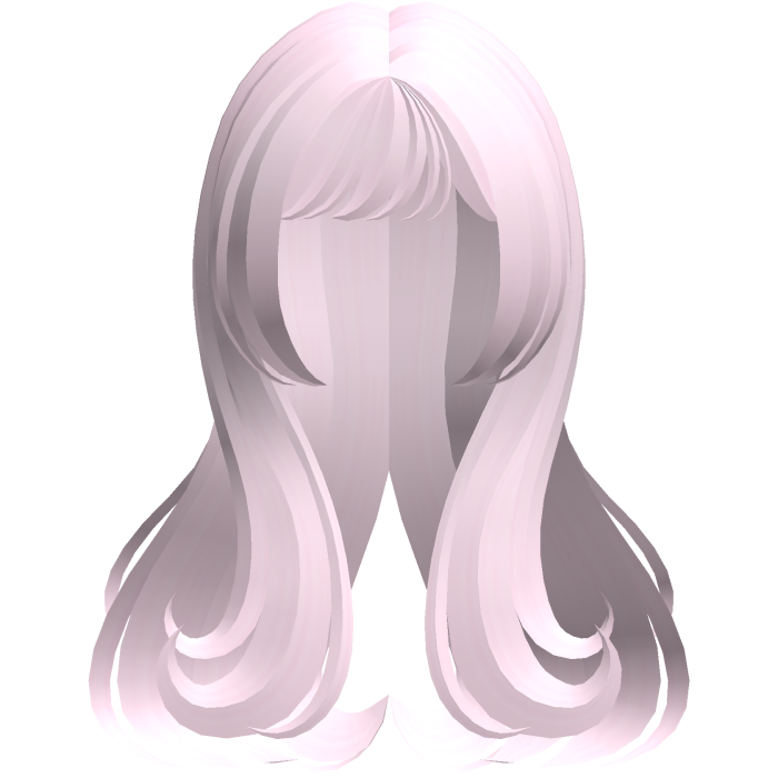 🐾 princess heart shape doll swirl hair baby pink