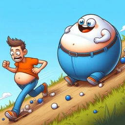 Get Fat And Roll Race icon