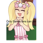 Only iamsan na fans