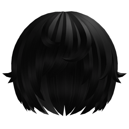 ^,..,^ Little Vampire Anime Hair Oshino ҂ Black Roblox item