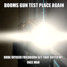 booms gun testing place again icon