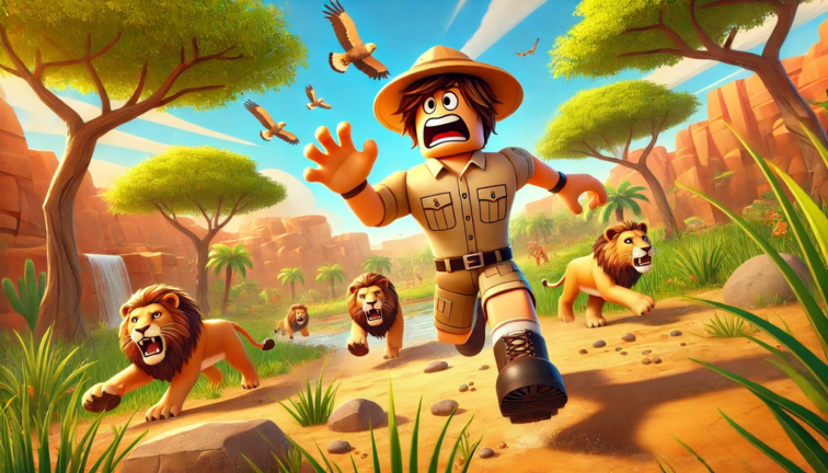 🐘Escape The Zoo Obby! [UPDATE]🐒 screenshot 1