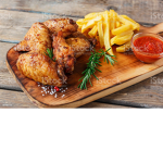 CHICKEN WINGS/FRIES