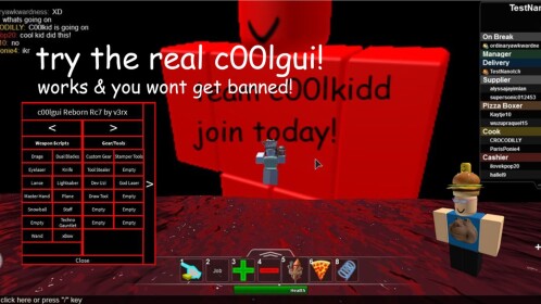 The c00lgui testing place
