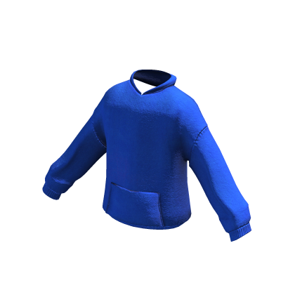 blue oversized hoodie Roblox