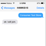 Consumer Text Store Group Thumbnail