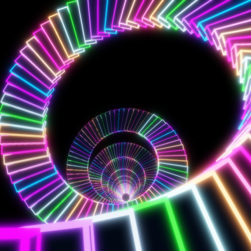 Easy Neon Obby official Roblox game thumbnail