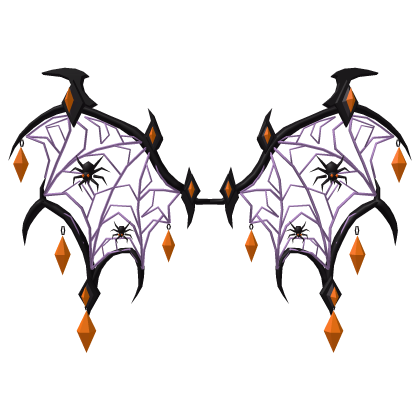 Spooky Halloween Spider Wings