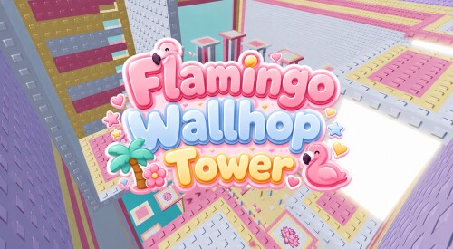 Flamingo Wallhop Tower