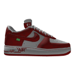 Louis red forces - Right Shoe Accessory