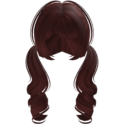 dainty little red magical pigtails Roblox item