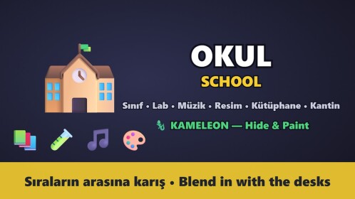 🦎 KAMELEON - Hide & Paint | Saklan & Boyan