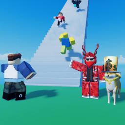 The longest staircase on roblox! 70%-!!