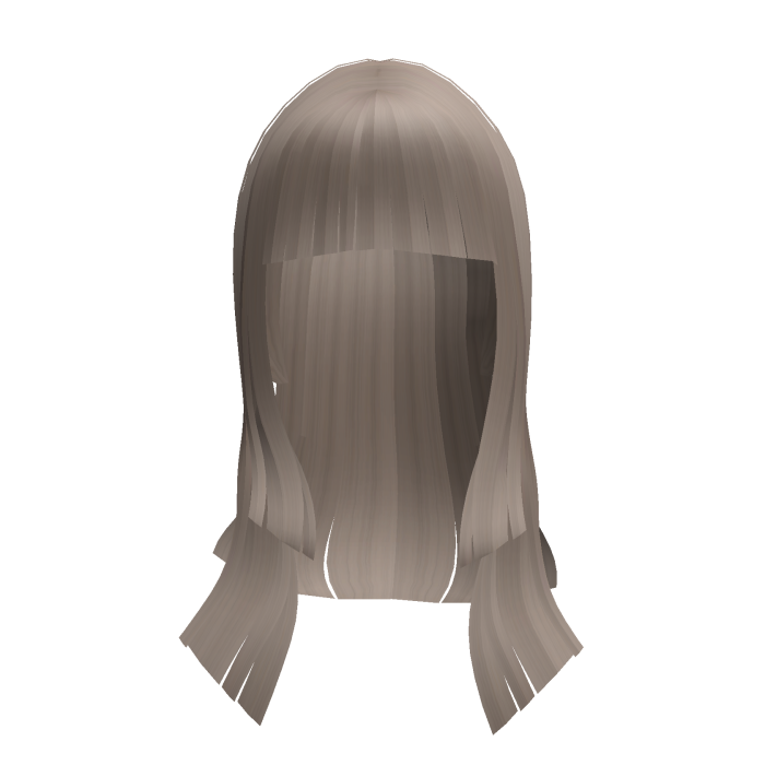 ♡ : straight cute doll hime hair in ash🐾