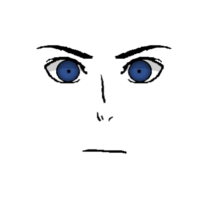 Blue Eyes Roblox decal